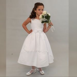 NWT  Sweetie Pie Girls White Communion Dress